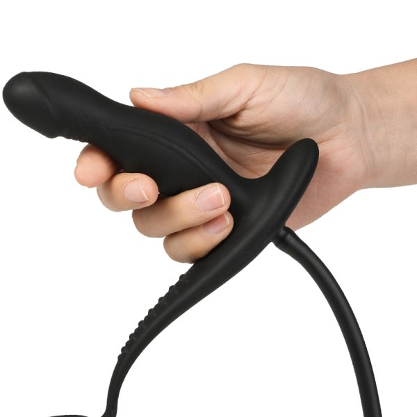 (image for) Inflatable Anal Plug Cock Ring