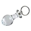 (image for) Pull Tab Round Head Glass Butt Plug