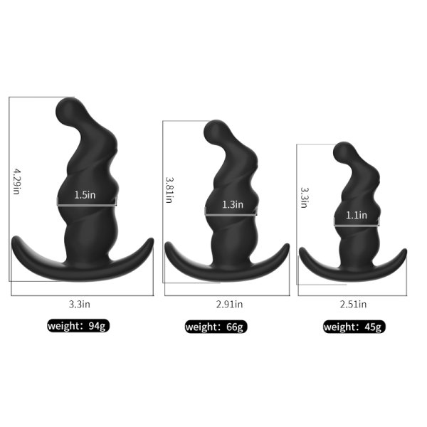 (image for) Small Tip Spiral Shape Prostate Plug