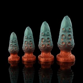 Tentacle Colorful Silicone Butt Plug