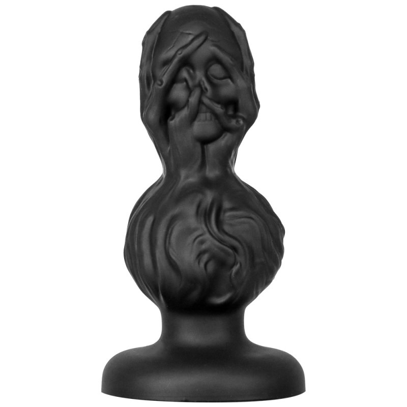(image for) Sacrilegious Skull Black Butt Plug