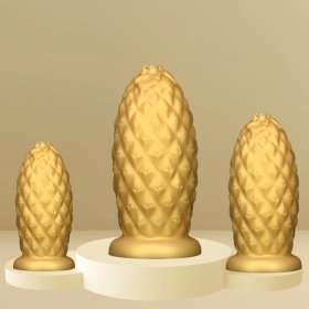 Pineapple Huge Butt Plug - Silicone