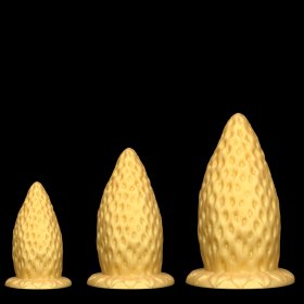 Strawberry Huge Butt Plug - Silicone