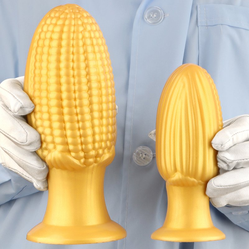 (image for) Corn Huge Butt Plug - Silicone