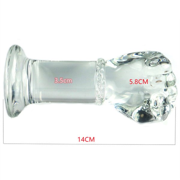 (image for) Glass Fist Butt Plug