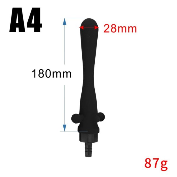 (image for) Shower Head Silicone Enema Irrigator