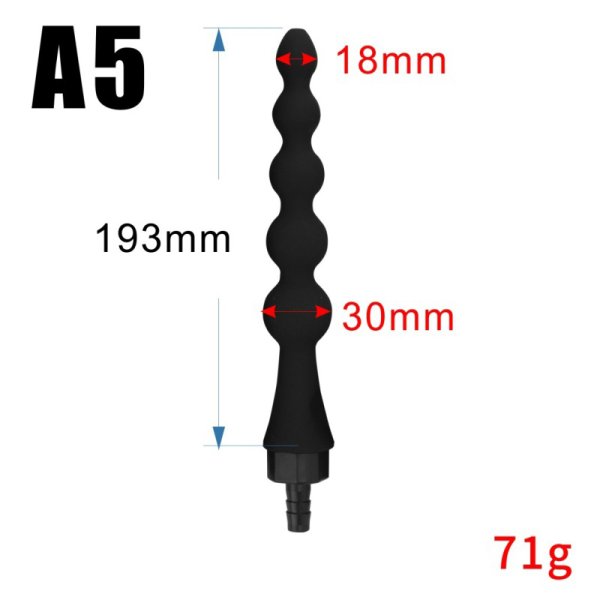 (image for) Shower Head Silicone Enema Irrigator