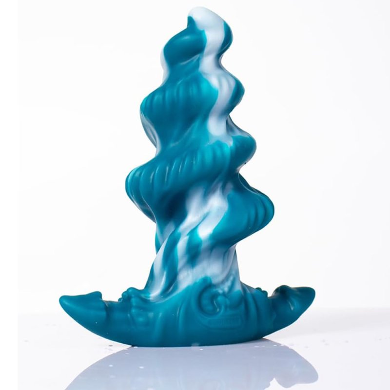 (image for) Mixed Color Spiral Anal Plug