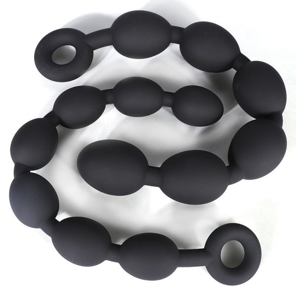 (image for) Ultra Soft Liquid Silicone Anal Beads