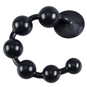 Overlength Liquid Silicone Round Beads Anal Plug