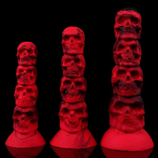 (image for) Spooky Scary Skeletons Anal Beads