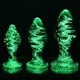 (image for) Glow In The Dark Glass Anal Butt