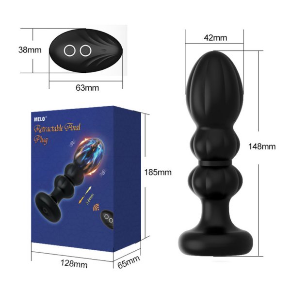(image for) Telescopic Vibrating Plug