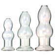 (image for) Crystal Calabash Shape Hollow Anal Plug
