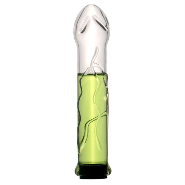 (image for) Hollow Water-filled Heated Glass Dildo