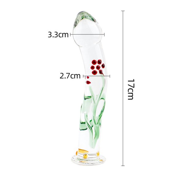 (image for) Crystal Glass Anal Plug Thruster