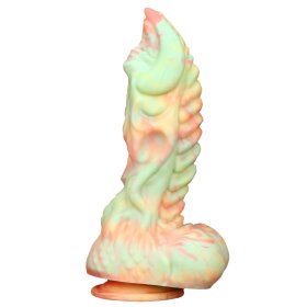 Rhino Color Mixing Silicone Dildo
