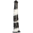 (image for) Black and White Silicone Horse Dildo 01