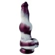 (image for) Dog Realistic Multicolor Dildo with Knot