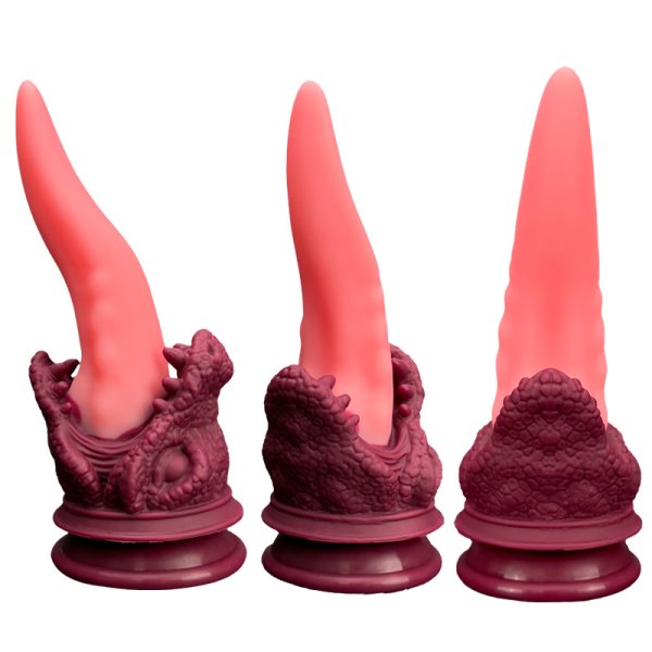 (image for) Ladon's Dragon Roar Tongue Dildo