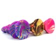 (image for) Unicorn Mixed Color Lifelike Silicone Dildo