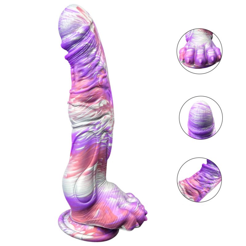 (image for) Magic Claw Colorful Alien Dildo