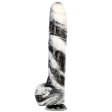 (image for) Black and White PVC Realistic Dildo 05