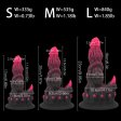 (image for) Fantasy Big Monster Spiked Silicone Soft Dildo