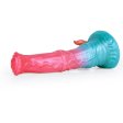 (image for) Alien Beast Cyan Rainbow 9.3" Dildo - A