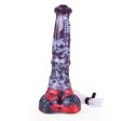 (image for) Squirting Alien Beast Night Elf 9.7" Dildo - C