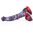 (image for) Squirting Alien Beast Night Elf 9.7" Dildo - C