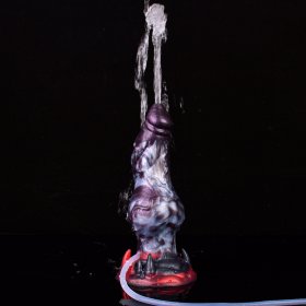 Squirting Alien Beast Night Elf 7.3" Dildo - G