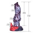 (image for) Alien Beast Night Elf 7.7" Dildo - J