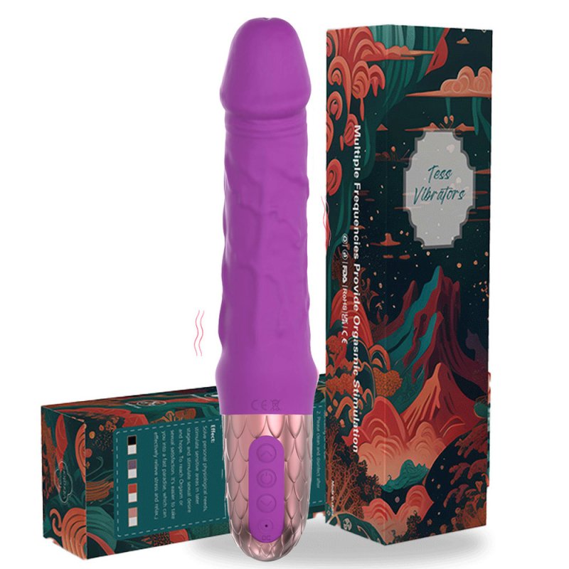(image for) Tess Realistic Dildo Vibrator