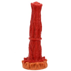 Red Devils Liquid Silicone Dildo - C
