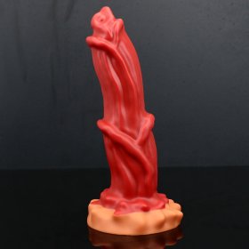 Red Devils Liquid Silicone Dildo - D