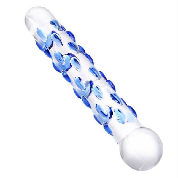 (image for) Rainfall Glass Dildo For Vaginal & Anal