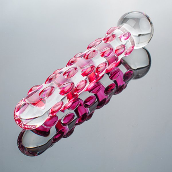 (image for) Rainfall Glass Dildo For Vaginal & Anal