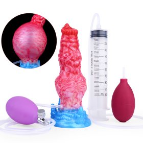 Squirting & Inflatable Monster Dildo - G