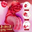 (image for) Tongue Licking Thrusting Clitoral Vibrator