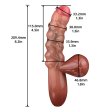 (image for) Testicle Realistic Dildo Rabbit Vibrator - 02