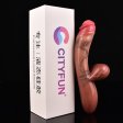 (image for) Testicle Realistic Dildo Rabbit Vibrator - 05