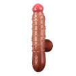 (image for) Testicle Realistic Dildo Rabbit Vibrator - 06