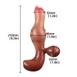 (image for) Testicle Realistic Dildo Rabbit Vibrator - 07