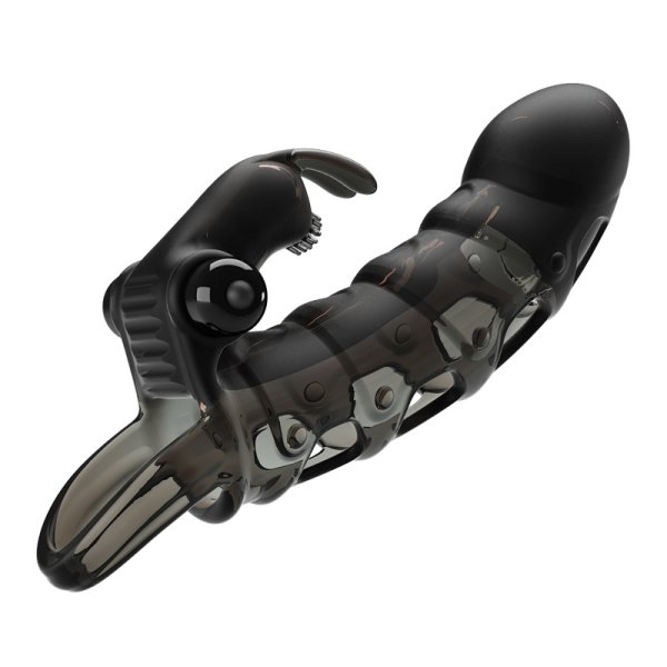 (image for) Pretty Love Cuper Rabbit Penis Sleeve Vibrator