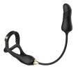 (image for) Buckle Cock Ring With Thrusting Butt Plug