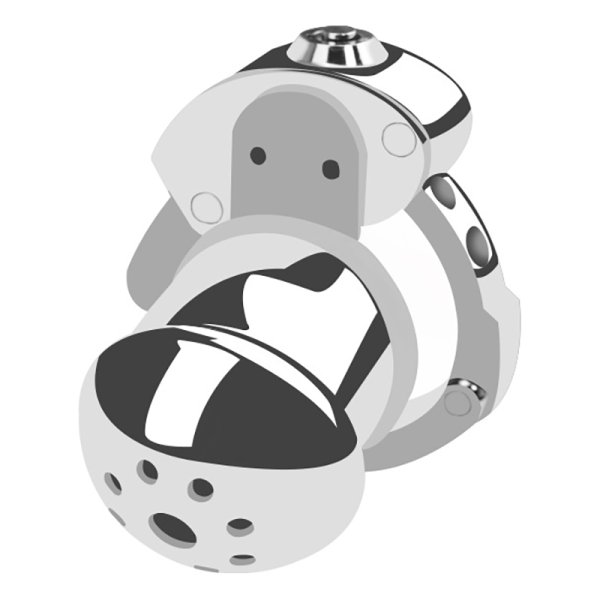 (image for) Exile Deluxe Locking Confinement Cage -Adjustable Ring