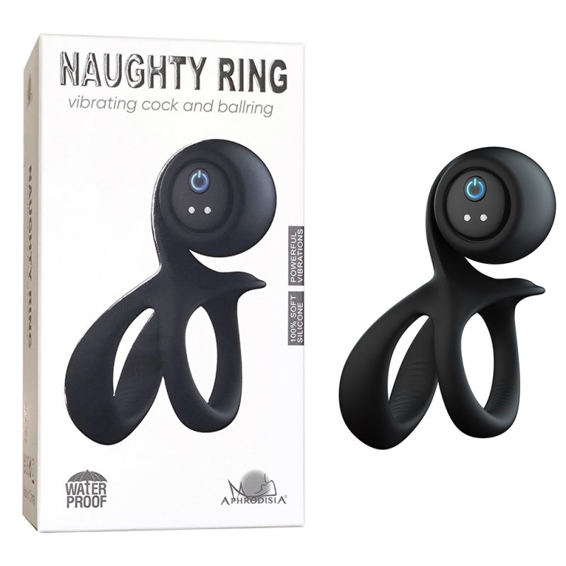 (image for) Naughty Vibrating Cock and Balling Ring