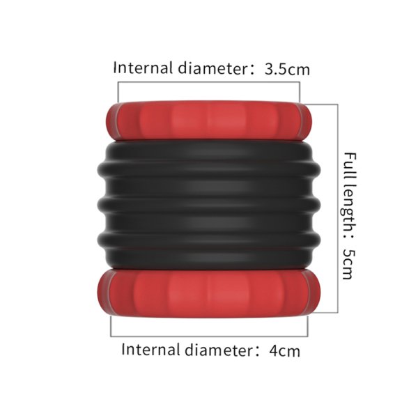 (image for) Male Scrotum Testicle Squeeze Rings