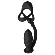 (image for) Cock & Ball Ring With Thread Anal Plug